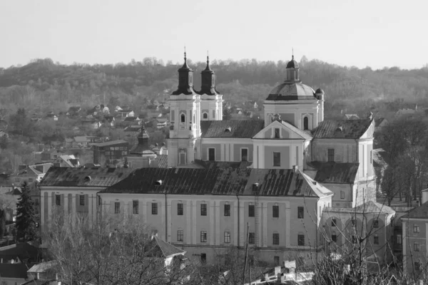 Katedra Przemienienia Pańskiego Historyczna Część Starego Miasta — Zdjęcie stockowe