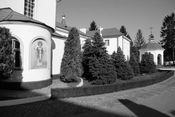 Monasheskyy Edificio Epifanía Monastery Great Antigua Iglesia Ortodoxa — Foto de Stock
