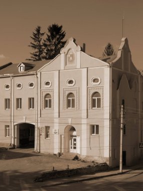 Eski şehrin tarihi kısmı.      