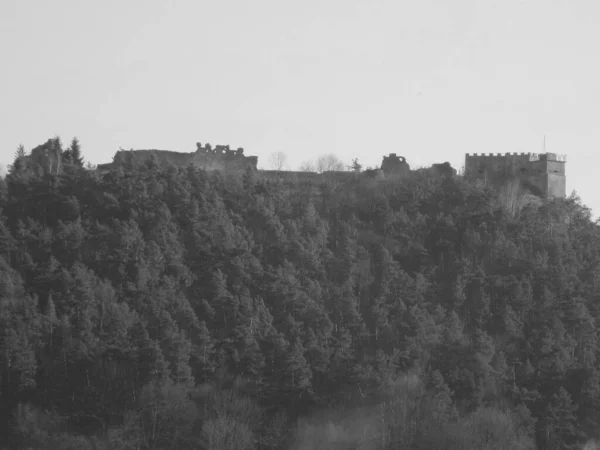 Vista Geral Colina Castelo — Fotografia de Stock