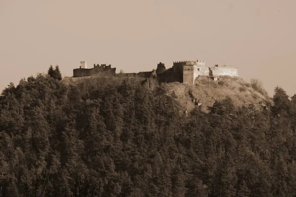 Allgemeiner Blick Auf Den Burgberg — Stockfoto