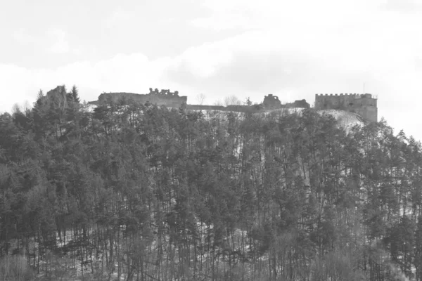 Vue Générale Colline Château — Photo