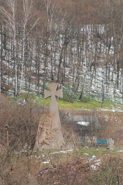 Monument Voor Gevallen Kozakken — Stockfoto