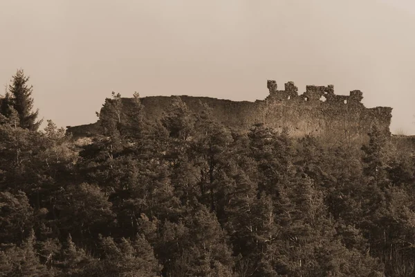 Allgemeiner Blick Auf Den Burgberg — Stockfoto