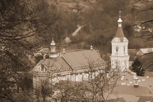 Monasheskyy Gebouw Epiphany Monastery Great Oude Orthodoxe Kerk — Stockfoto