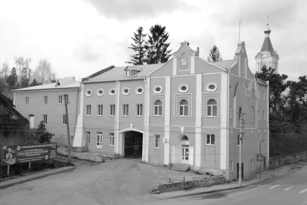 Parte Storica Del Centro Storico Monasheskyy Edificio Monastero Epifania — Foto Stock