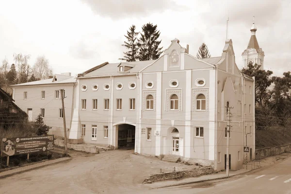 Historic Part Old Town Monasheskyy Building Epiphany Monastery — Stock Photo, Image