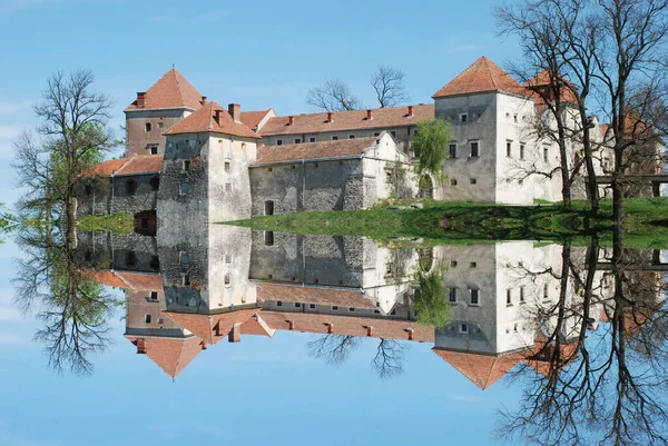 Архітектурні Зразки Svirzh Castle Old Castle — стокове фото