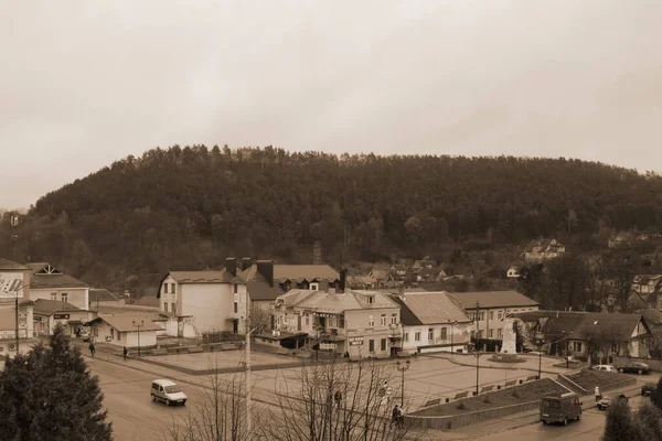 Une Petite Rue Vieille Ville Partie Historique Vieille Ville — Photo