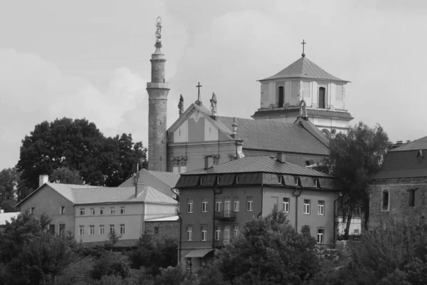Igreja Mosteiro Santíssima Trindade Trynitarskoho Kamenetz Podolsky — Fotografia de Stock
