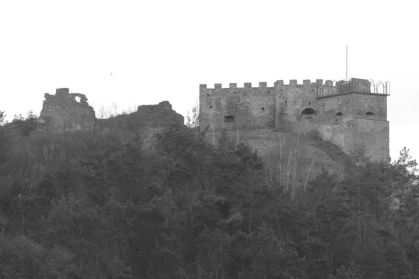 Γενική Άποψη Του Λόφου Castle — Φωτογραφία Αρχείου