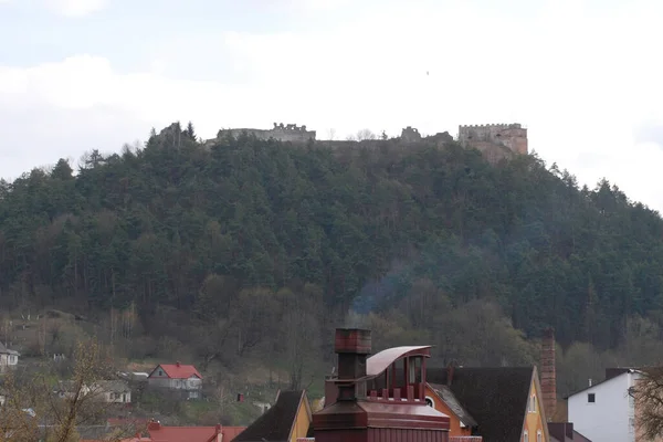 Allgemeiner Blick Auf Den Burgberg — Stockfoto