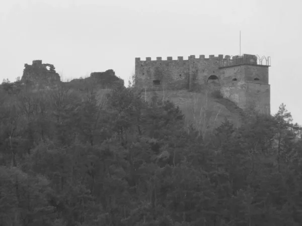 Allgemeiner Blick Auf Den Burgberg — Stockfoto