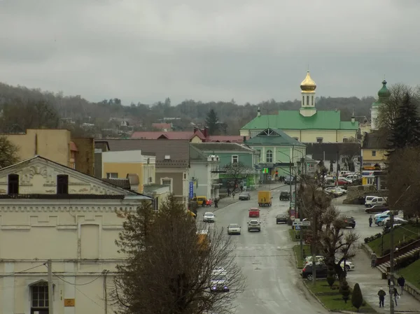 Историческая Часть Старого Города Никольский Собор Францисканский Монастырь — стоковое фото