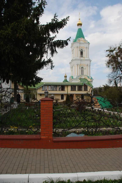 Monasheskyy Épület Vízkereszt Kolostor Nagy Régi Ortodox Templom — Stock Fotó