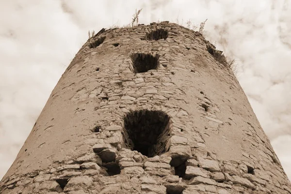 Torre Difensiva Del Vecchio Castello — Foto Stock