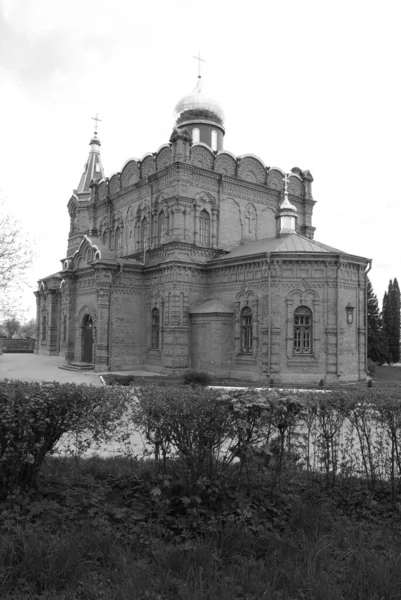 Svyatopokrovska Regiment Church Ancient Orthodox Church — Stock Photo, Image