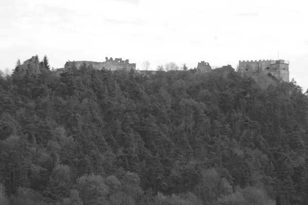 Allgemeiner Blick Auf Den Burgberg — Stockfoto