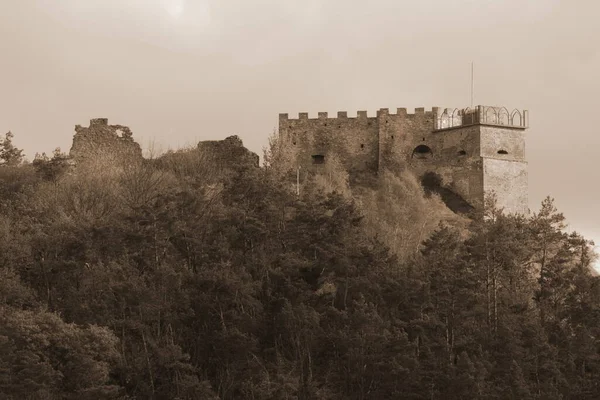 Veduta Generale Della Collina Del Castello — Foto Stock