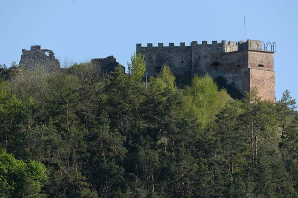 Γενική Άποψη Του Λόφου Castle — Φωτογραφία Αρχείου