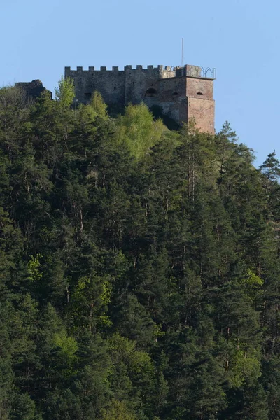 Γενική Άποψη Του Λόφου Castle — Φωτογραφία Αρχείου