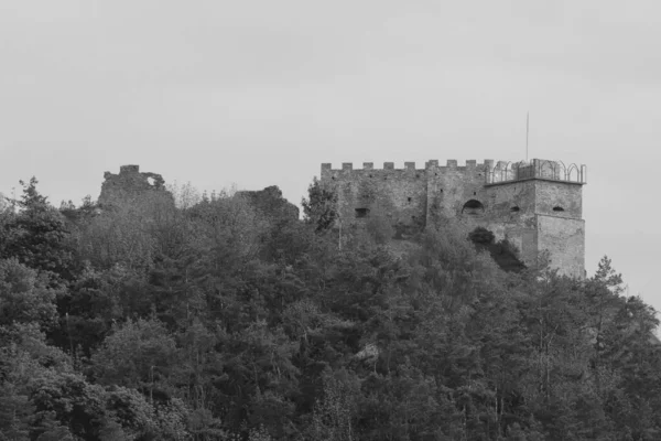 Γενική Άποψη Του Λόφου Castle — Φωτογραφία Αρχείου