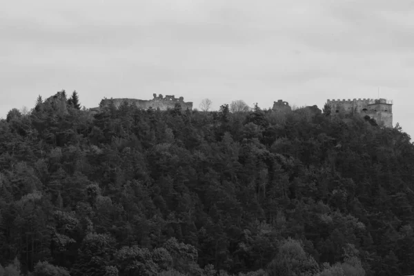 Allgemeiner Blick Auf Den Burgberg — Stockfoto