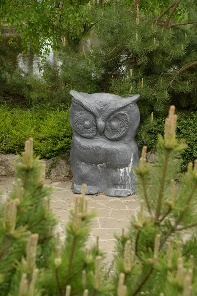 Sculpture Owl — Stock Photo, Image