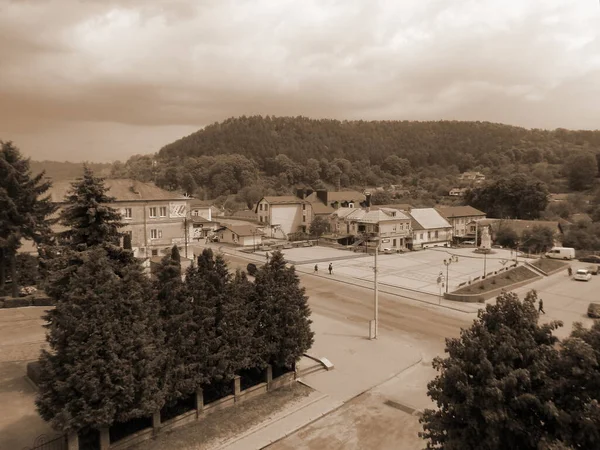 Une Petite Rue Vieille Ville Partie Historique Vieille Ville — Photo