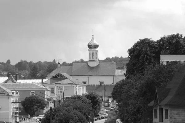 Parte Histórica Cidade Velha Church Catedral Nicolau Mosteiro Franciscano — Fotografia de Stock