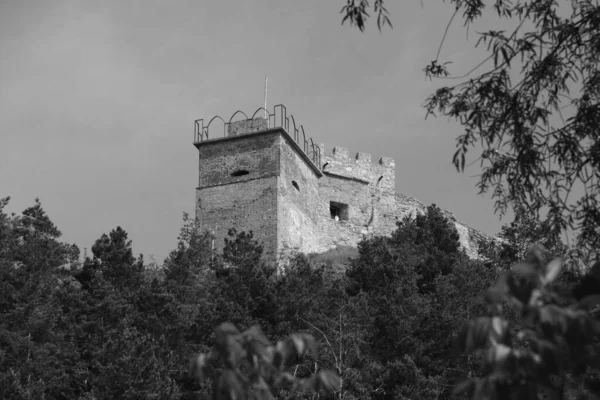 Paredes Antigo Castelo — Fotografia de Stock