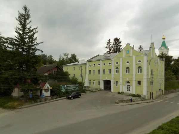 Het Historische Deel Van Oude Stad Monasheskyy Gebouw Epiphany Monastery — Stockfoto