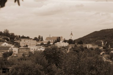 Eski şehrin tarihi kısmı. Epifani Manastırı 'nı inşa eden manastır. Büyük eski ortodoks kilisesi.