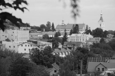 Eski şehrin tarihi kısmı. Epifani Manastırı 'nı inşa eden manastır. Büyük eski ortodoks kilisesi.