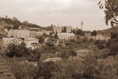 Eski şehrin tarihi kısmı. Epifani Manastırı 'nı inşa eden manastır. Büyük eski ortodoks kilisesi.