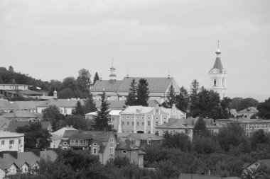 Eski şehrin tarihi kısmı. Epifani Manastırı 'nı inşa eden manastır. Büyük eski ortodoks kilisesi.