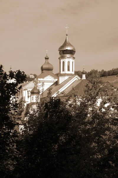 Szent Miklós Katedrális Ferences Kolostor Régi Nagy Templom — Stock Fotó