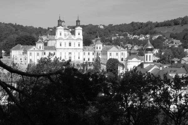 Historic Part Old Town Old Town Central Street Cathedral Transfiguration — стоковое фото