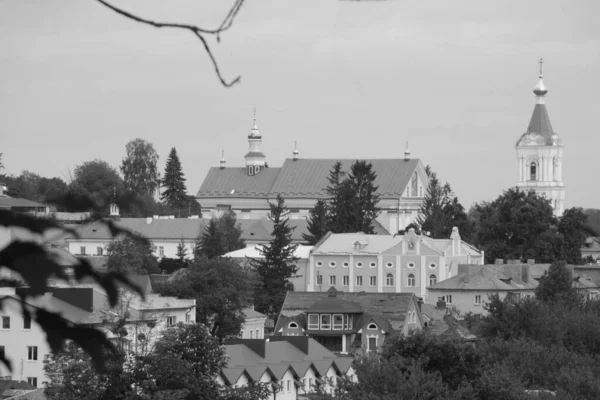 Parte Histórica Del Casco Antiguo Monasheskyy Edificio Epifanía Monasterio Gran — Foto de Stock