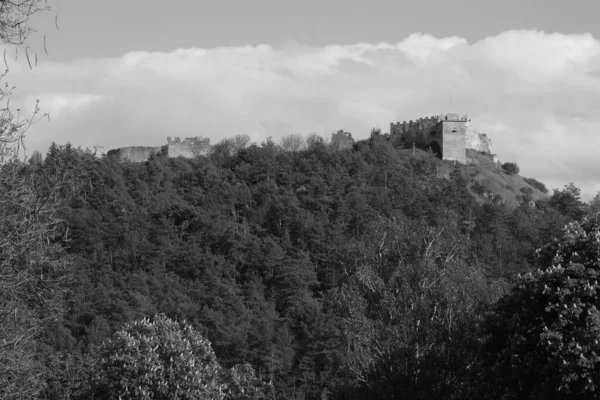 Vue Générale Colline Château — Photo