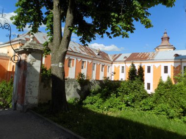 Eski şehrin tarihi kısmı. Eski kasaba binaları.