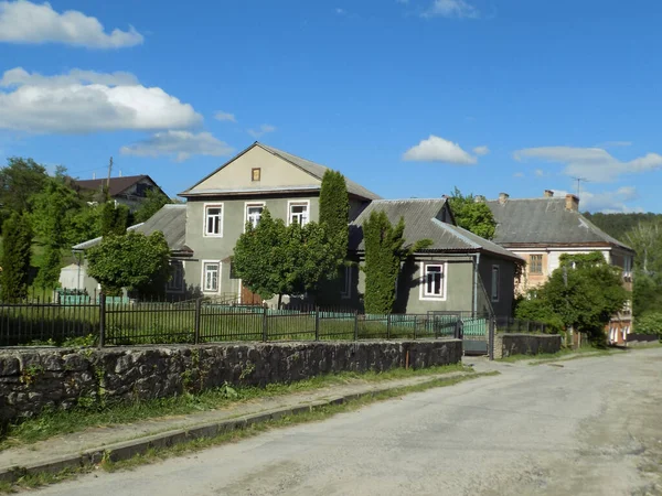 Historic Center Old Town Old Residential Country House Outskirts Old — Stock Photo, Image