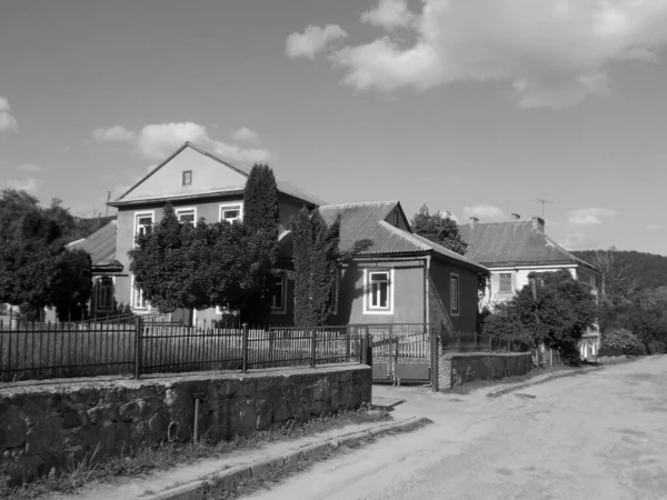 Исторический Центр Старого Города Старый Жилой Загородный Дом — стоковое фото