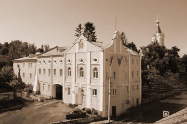 Eski şehrin tarihi kısmı. Epifani Manastırı 'nı inşa eden manastır. Büyük eski ortodoks kilisesi.