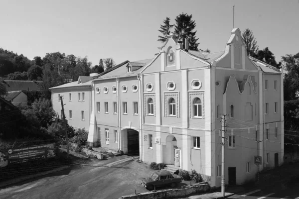 Den Historiska Stadskärnan Den Gamla Staden Gamla Bostäder Lantliga Hus — Stockfoto