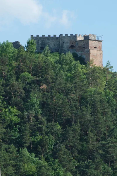 Allgemeiner Blick Auf Den Burgberg — Stockfoto