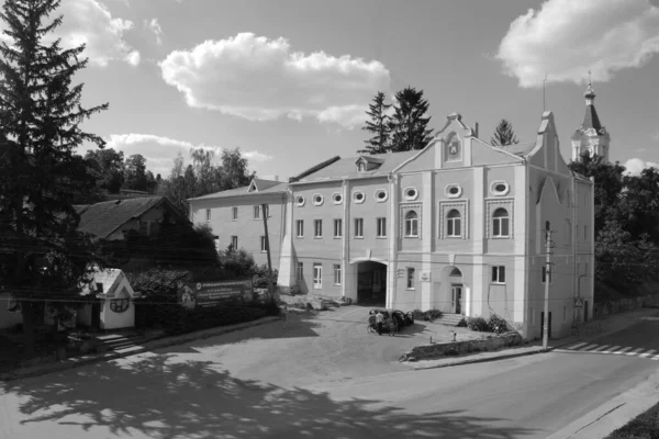 Historic Part Old Town Monasheskyy Building Epiphany Monastery Great Old — Stock Photo, Image