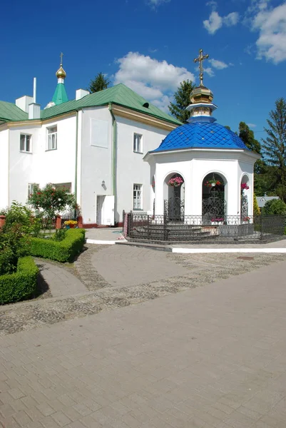 Monasheskyy Edificio Epifanía Monasterio Gran Iglesia — Foto de Stock