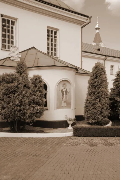 Klášter Monasheskyy Budovy Epiphany Velký Kostel — Stock fotografie