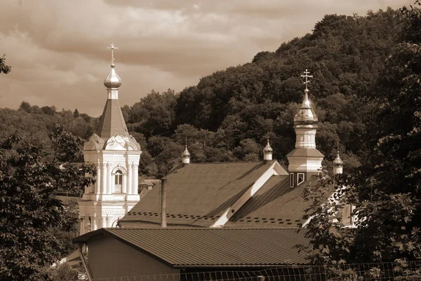 Monasheskyy Bâtiment Monastère Epiphany Grande Église — Photo